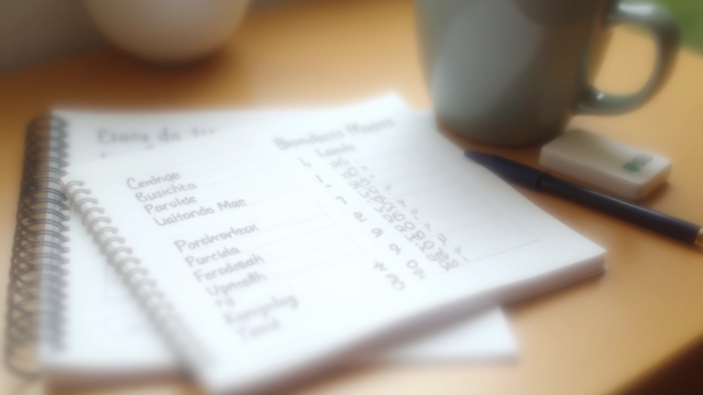 Notatnik ze spisem posiłków i listą zakupów do batch cookingu